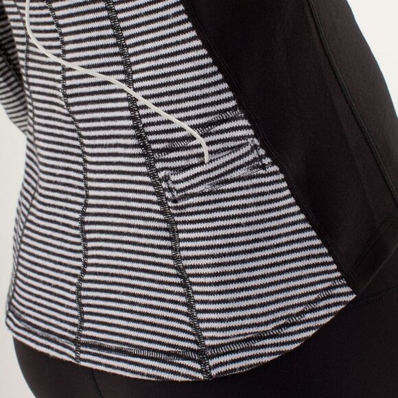 Lululemon Run: U-Turn Pullover- Long Sleeve Half Zip Running Pullover- Size 6 - Picture 8 of 15